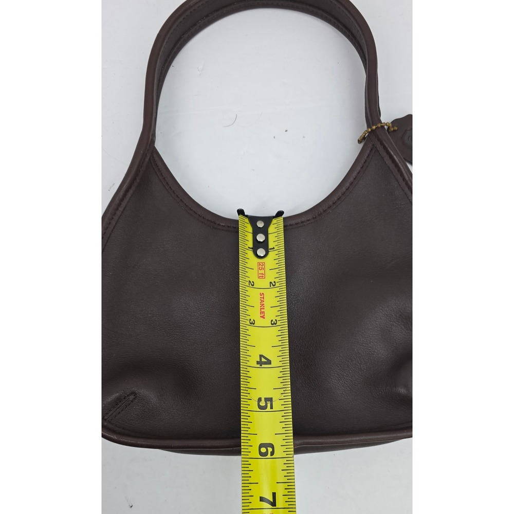 Vintage Coach Ergo Shoulder Bag Mahogany Brown Leather Made in USA G7C-9027 - Picture 8 of 9